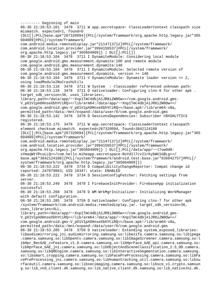 Android App ClassLoader Issues | PDF | Computer Programming | System ...