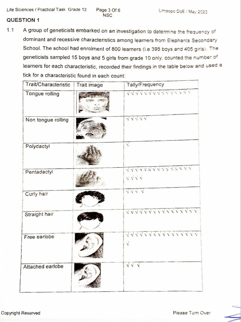 Life Sciences Practical | PDF