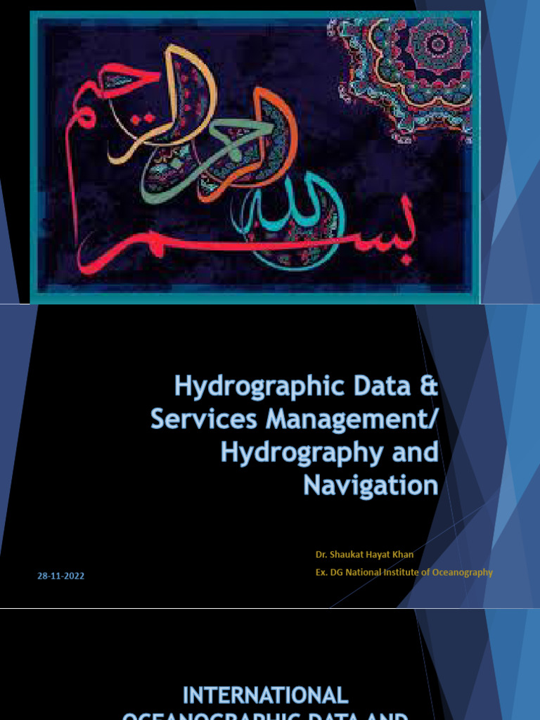 Oceanographic Data Management Overview | PDF | Oceanography | Science