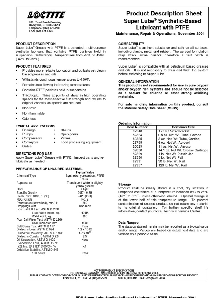 loctite1 Lubricant Building Engineering