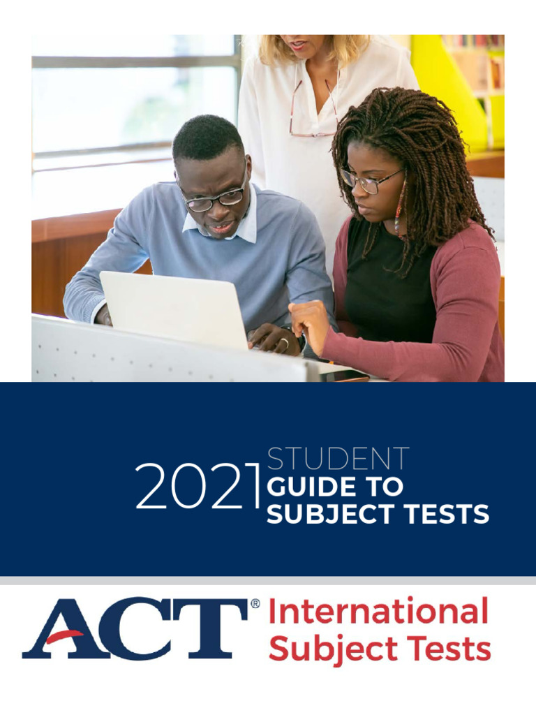 ACT International Subject Tests Guide | PDF | Chemistry | Ph