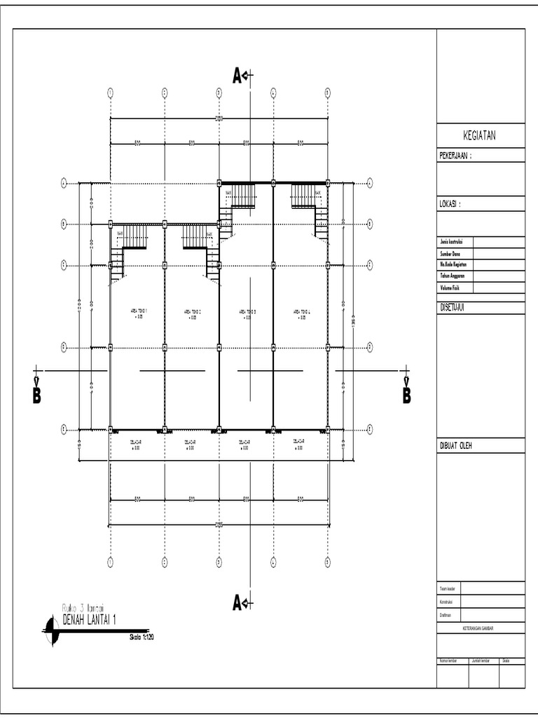 Denah Ruko | PDF