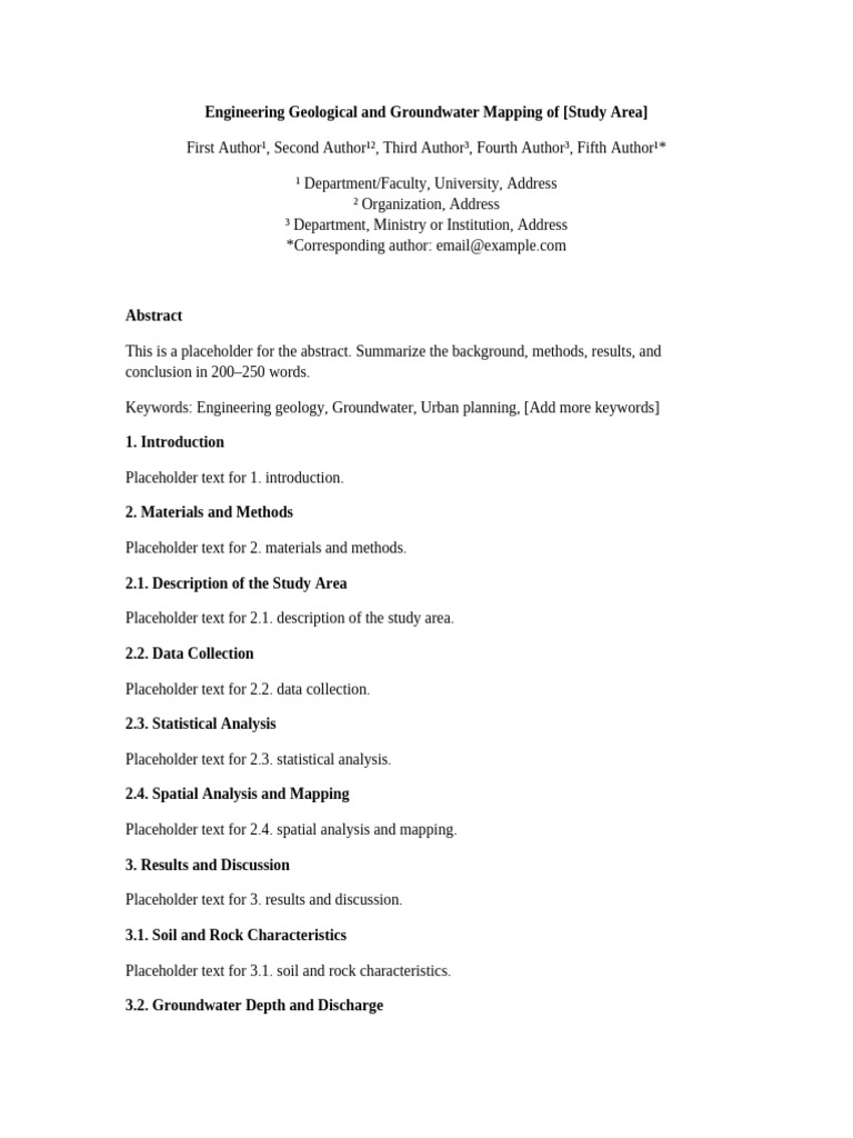 Journal Template Two Column APA | PDF