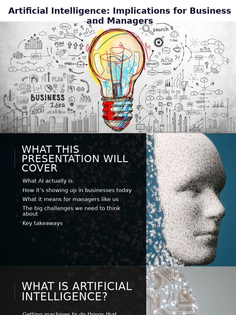 AI Strategies for Business Managers | PDF | Artificial Intelligence ...