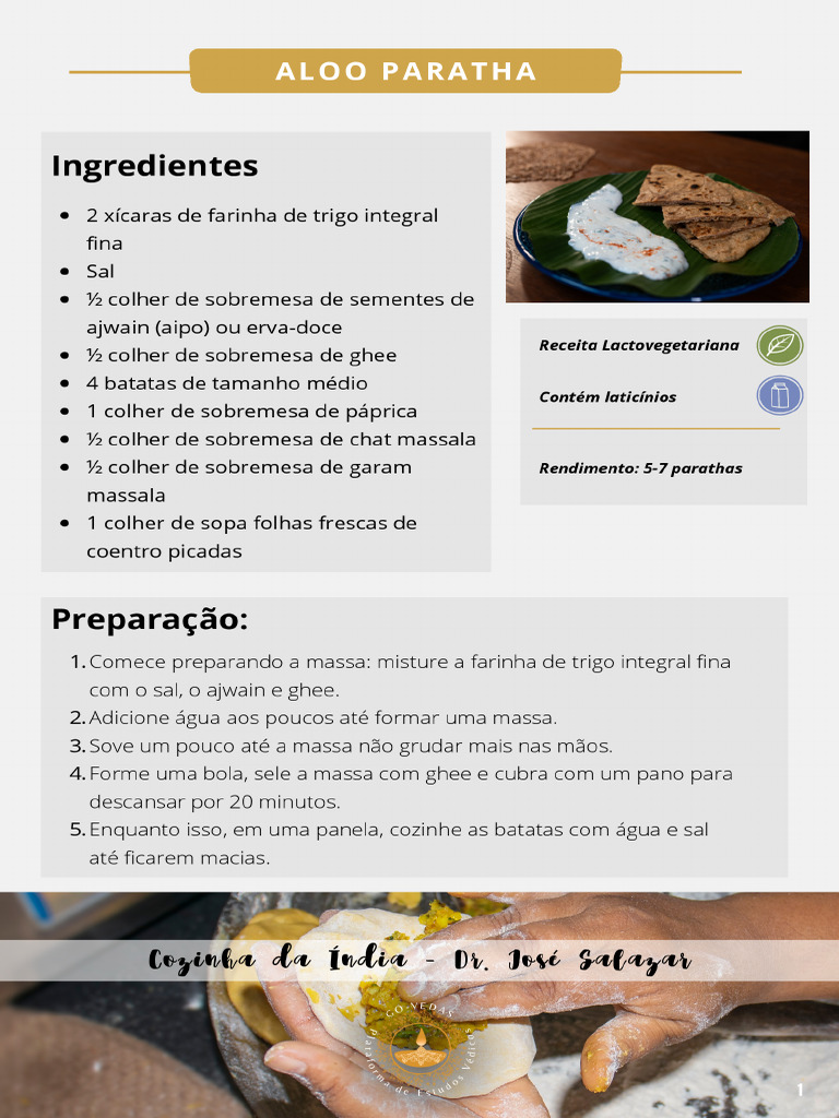 15 Aloo Paratha PT | PDF