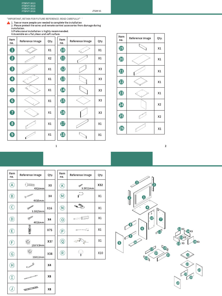 Messenya Vanity Assembly Instructions | PDF