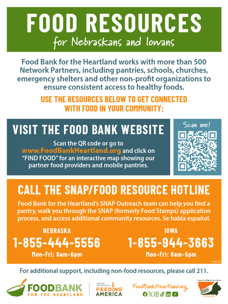 Nebraska and Iowa Food Resources Guide | PDF