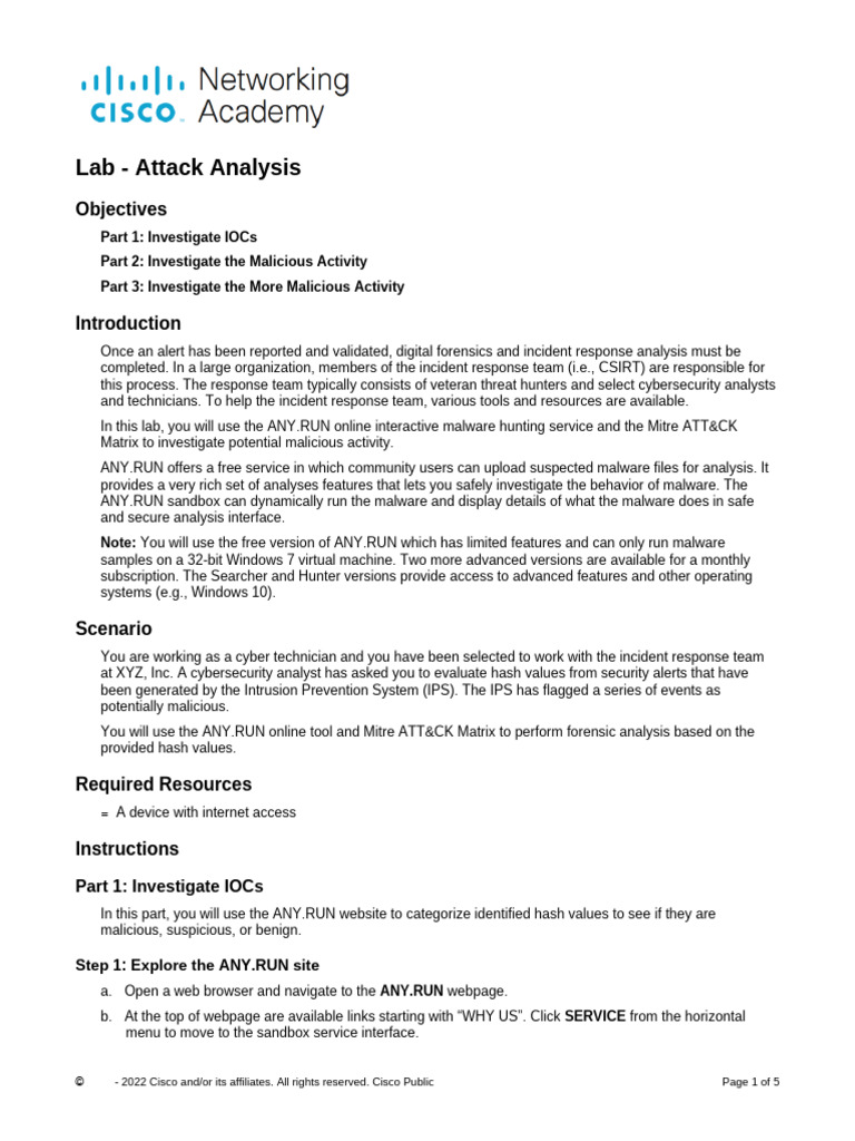 Malware Analysis for Incident Response Team | PDF | Malware | Computer ...