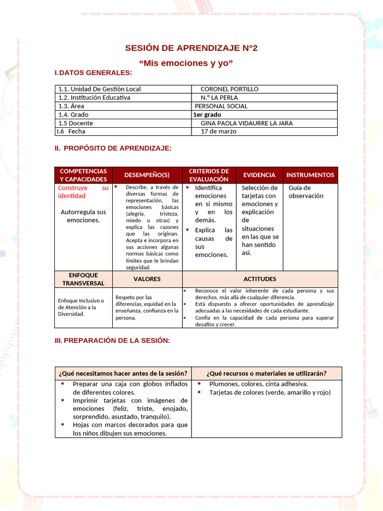 Identificación de emociones en niños | PDF | Las emociones | Aprendizaje