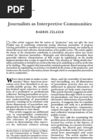 Download Zelizer Journalists as Interpretive Communities by Jamie Joyce Stewart Opazo SN89888627 doc pdf