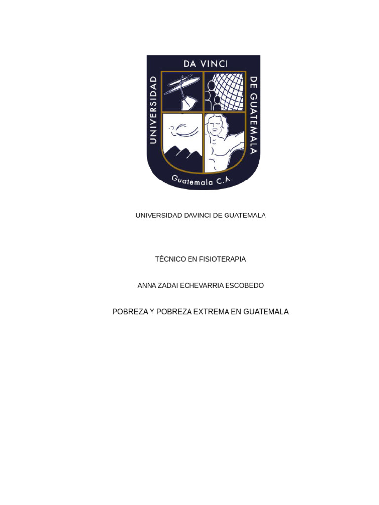 Pobreza y Desigualdad en Guatemala | PDF | Pobreza | Pobreza e indigencia
