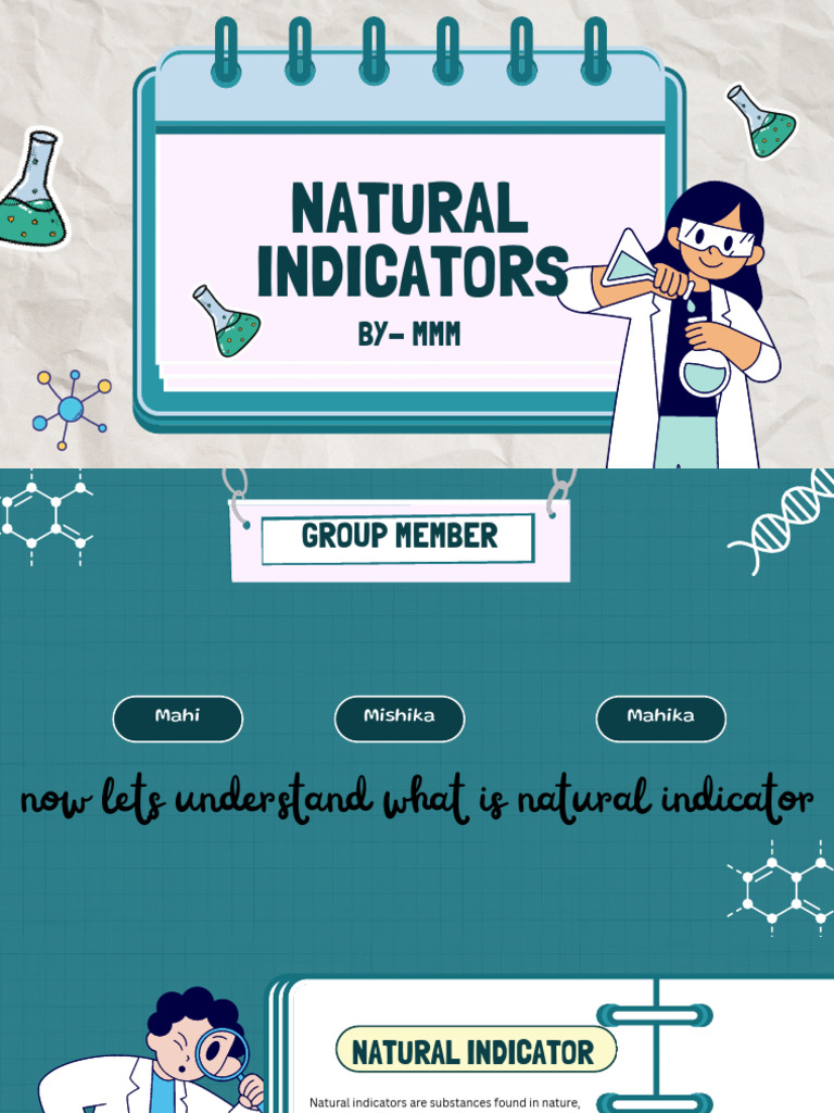 Natural Indicators and Their Color Changes | PDF | Chemistry