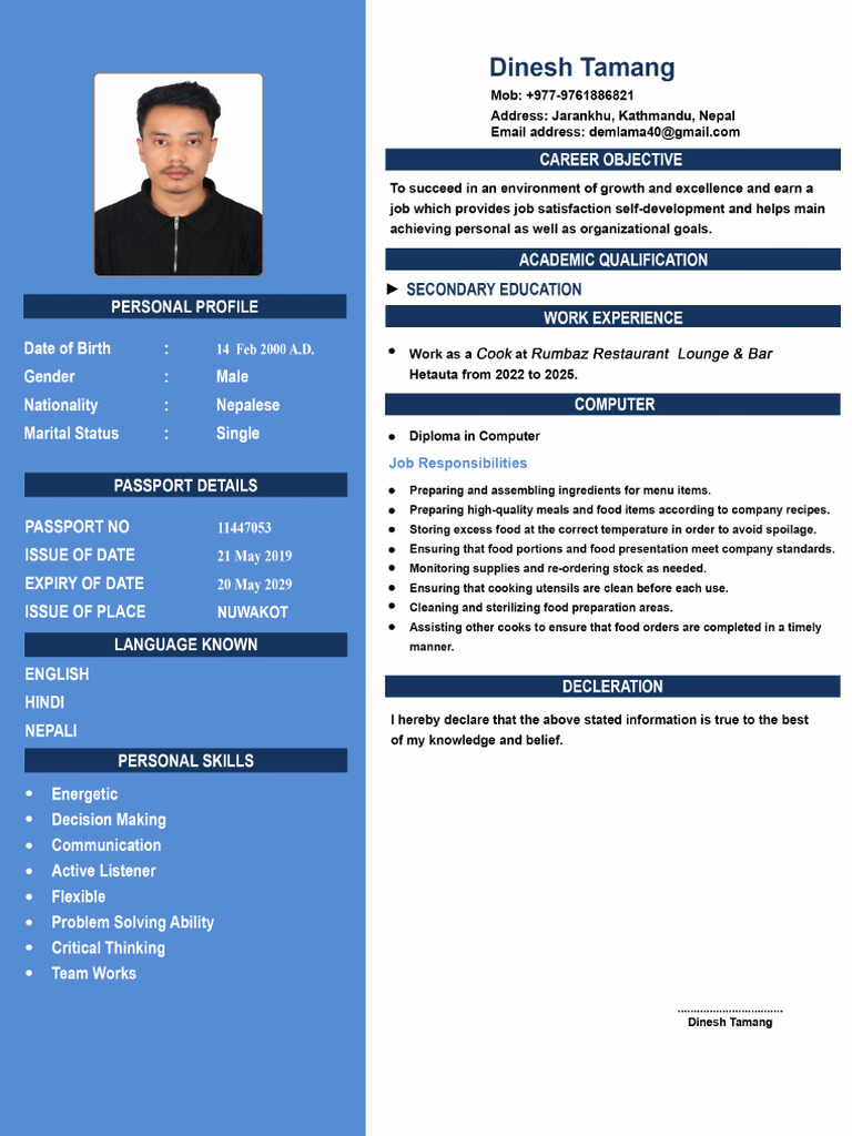 Dinesh Tama NG | PDF