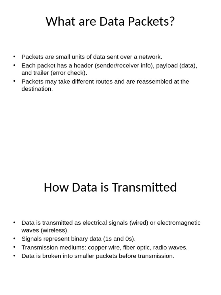 Understanding Data Transmission Methods | PDF | Error Detection And ...