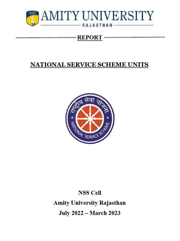 NSS Special Camp Report 2023 | PDF