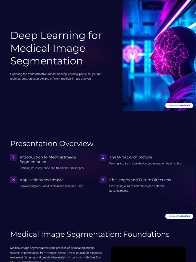 Deep Learning For Medical Image Segmentation | PDF | Medical Imaging ...