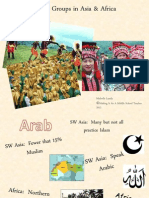 Ethnic Groups in Asia and Africa PowerPoint