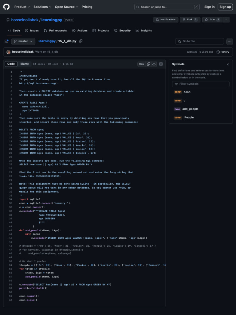 Learningpy15 - 1 - DB - Py at Master Hosseinoliabaklearningpy GitHub ...