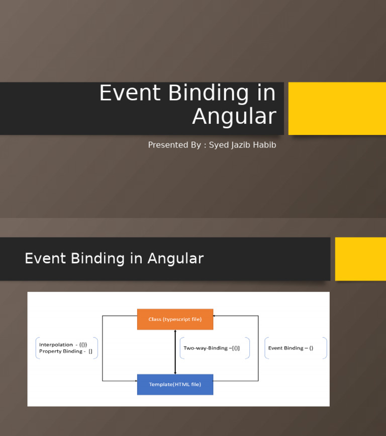 Event Binding | PDF