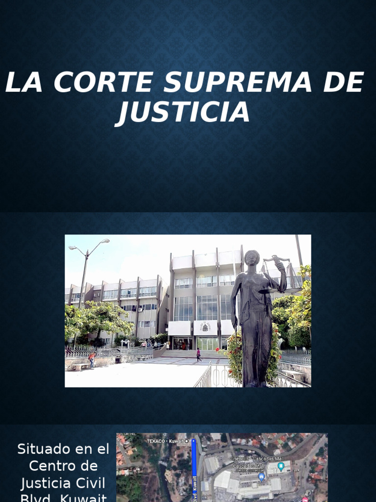 La Corte Suprema de Justicia | PDF | Judicaturas | Gobierno