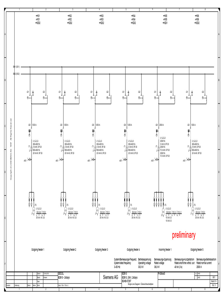 Siemens 8DB10 Manual Overview | PDF | Electricity | Electromagnetism