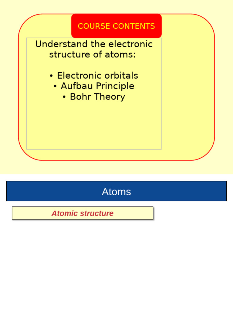 Understanding Atomic Structure Basics | PDF | Atomic Nucleus | Atoms