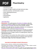 Understanding Fluorimetry Basics | PDF | Fluorescence | Fluorescence ...