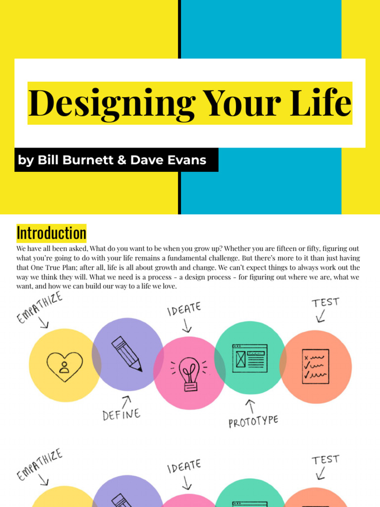 Designing Your Life: A Guide | PDF | Mind | Brainstorming