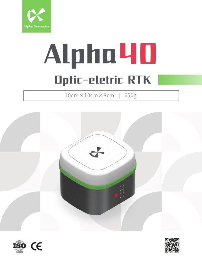 Alpha 40 Optic-Electric RTK Overview | PDF | Radio | Surveying