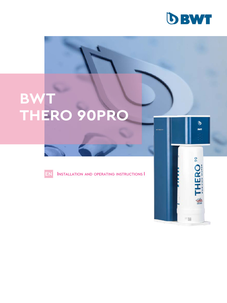 BWT Thero 90 Pro User Manual - Home RO | PDF | Water | Leak