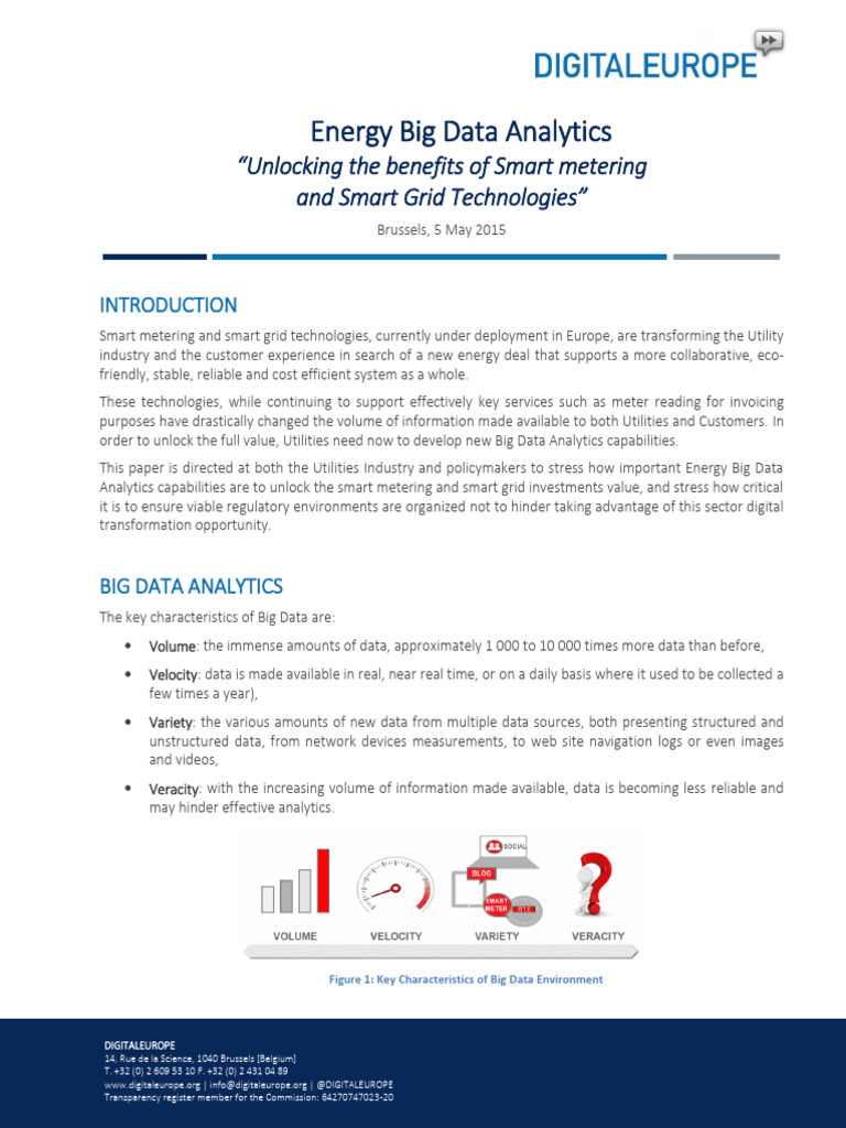 Energy Big Data Analytics Insights | PDF | Smart Grid | Big Data