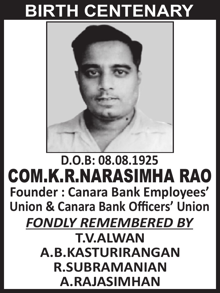 COM.K.R.NARASIMHA RAO 3.5x5cm-1 | PDF