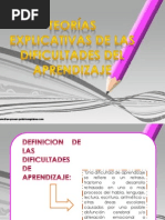 Teorias Explicativas DL Aprendizaje