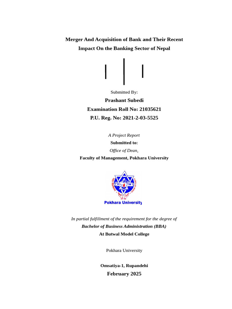 Impact of Mergers on Nepal's Banking Sector | PDF | Mergers And ...