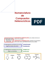 Nomenclatura de Heterocíclos