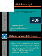 Akidah Islamiyyah