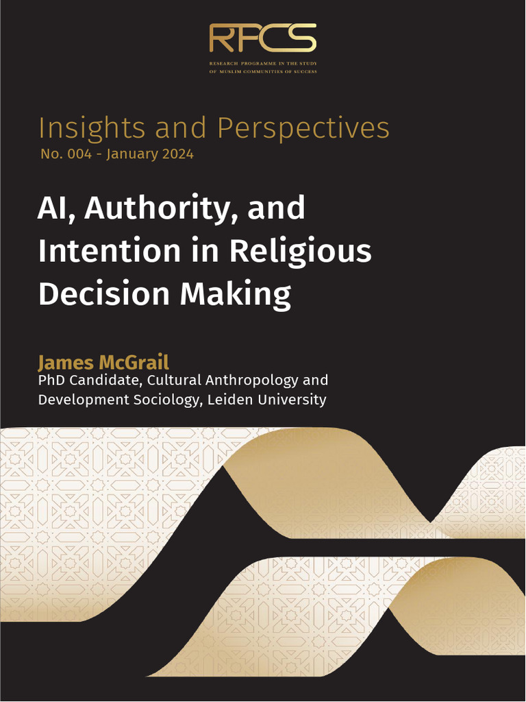 AI and Intention in Religious Decisions | PDF | Prophets And Messengers ...