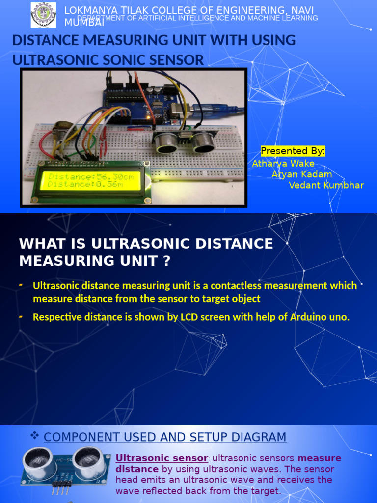 Ult Sensor Ppt | PDF