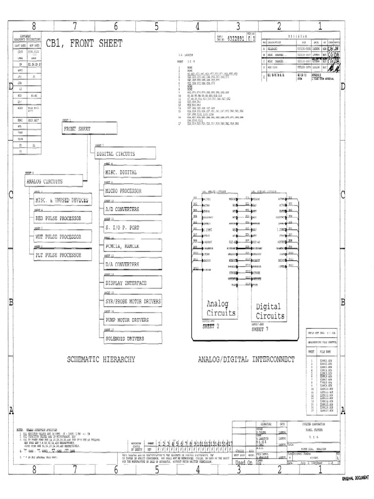 6322891E Analyzer Card Schematic AcT 8 - 10 | PDF