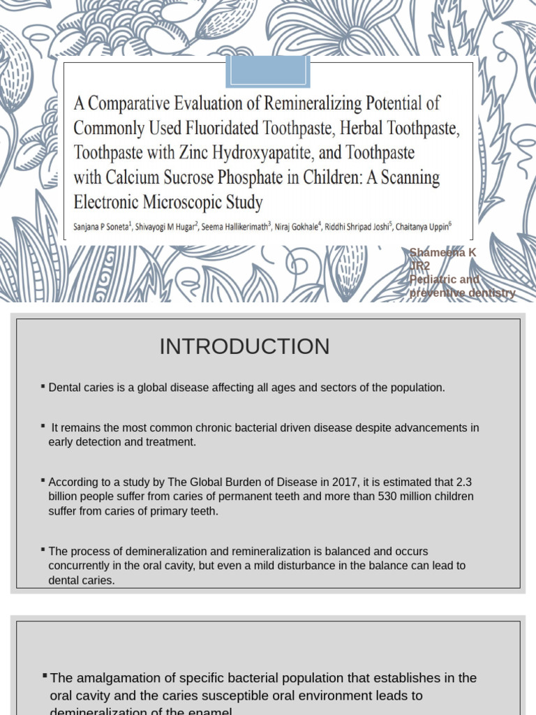 Alternatives to Fluoride Toothpaste | PDF | Tooth Enamel | Human Tooth