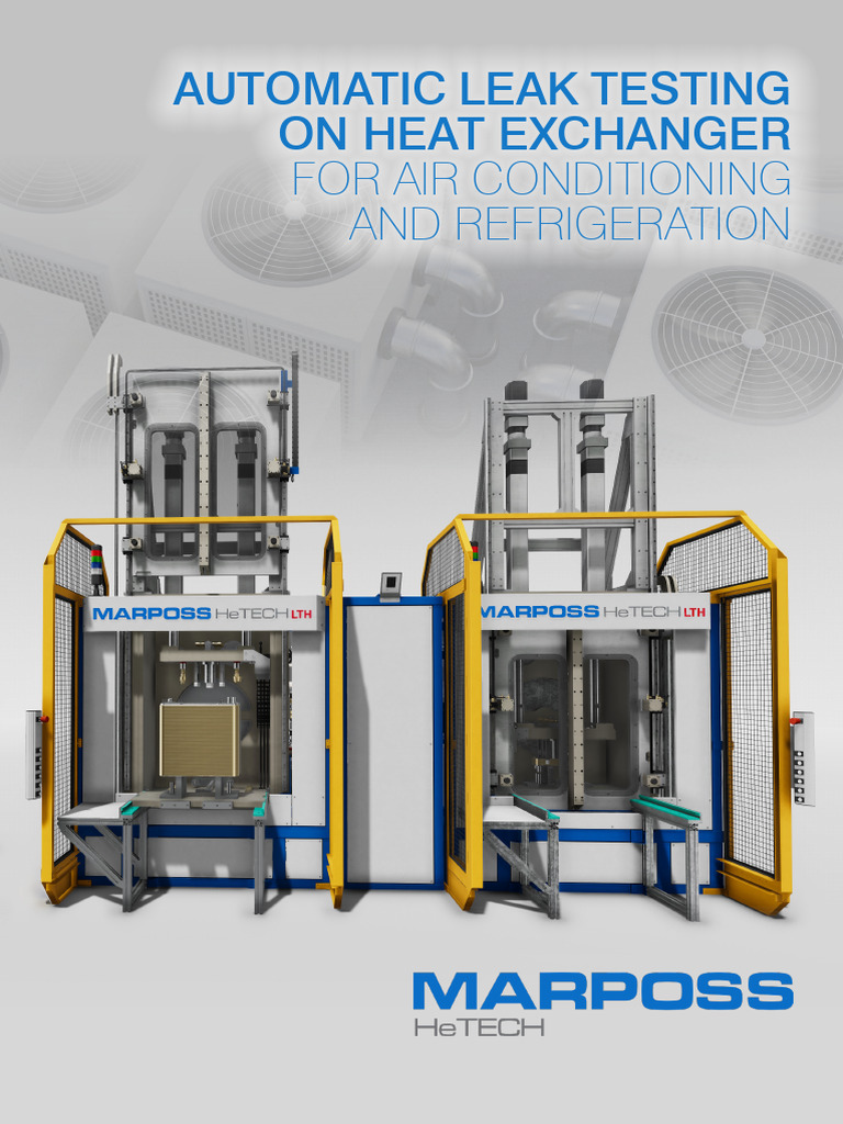 Automatic Leak Testing for Heat Exchangers | PDF | Heat Exchanger | Leak