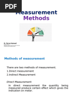 Direct and Indirect Measurement Methods | PDF | Measurement | Measuring ...