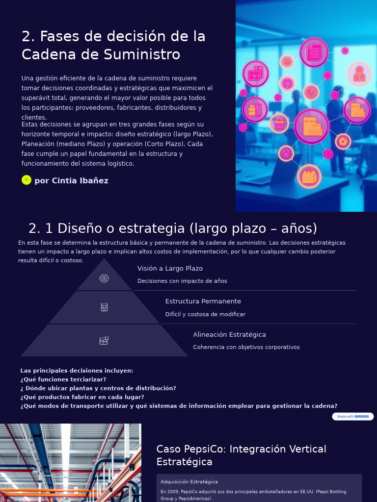 Fases Clave en la Cadena de Suministro | PDF | Logística | Pepsi Co