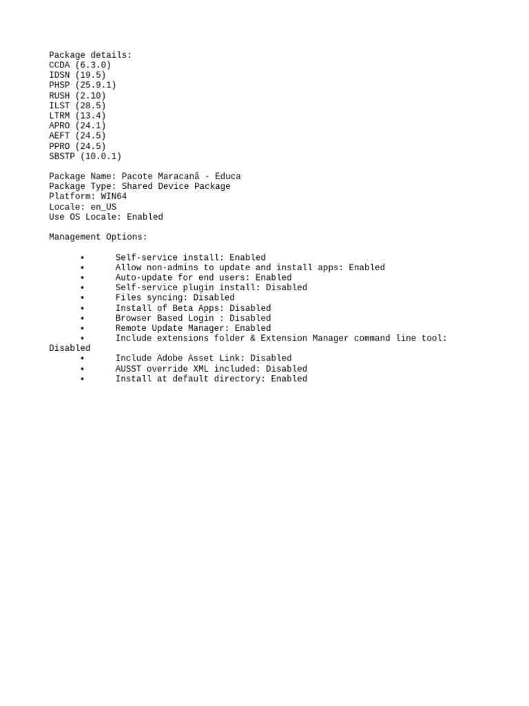 Package Info | PDF