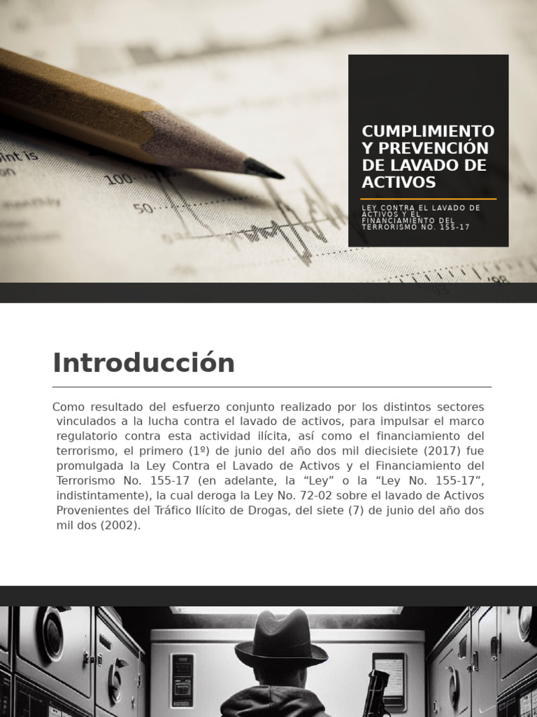 Cumplimiento Ley Lavado de Activos | PDF | Lavado de dinero | Economias