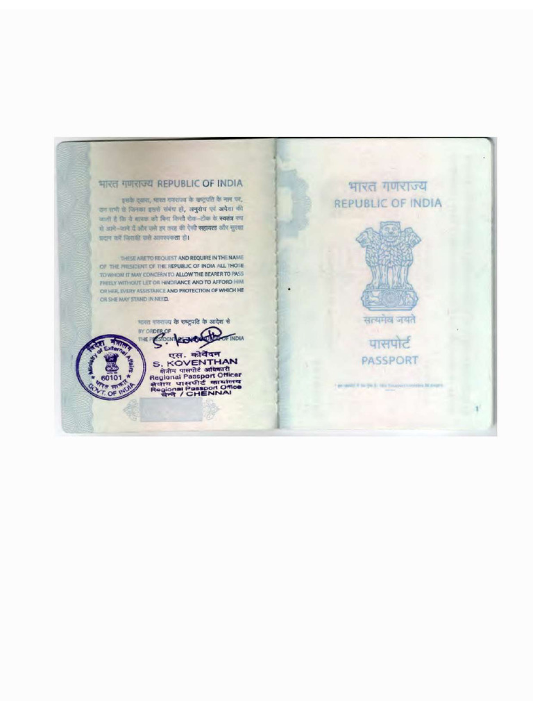 Passport Sample | PDF