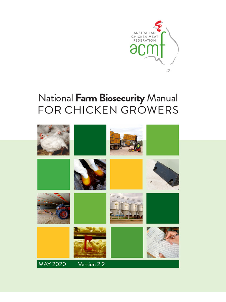 National Farm Biosecurity Manual for Chicken Growers May2020 | PDF ...