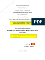 Proyecto Sobre Los Medios de Comunicacion II