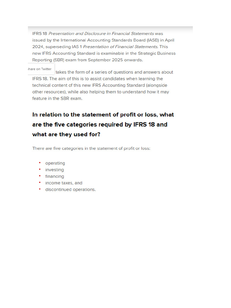 IFRS 18 | PDF