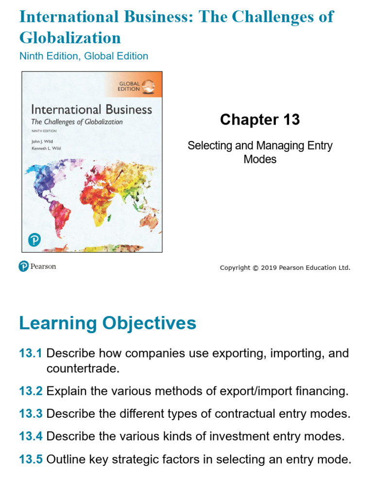 FDI Entry Modes and Strategies Explained | PDF | Foreign Direct ...